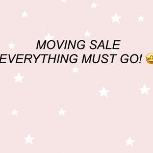 Moving sale